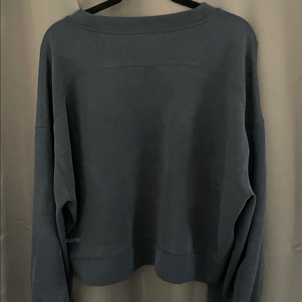 lululemon athletica Navy Crew Neck Sweater - Picture 4 of 4